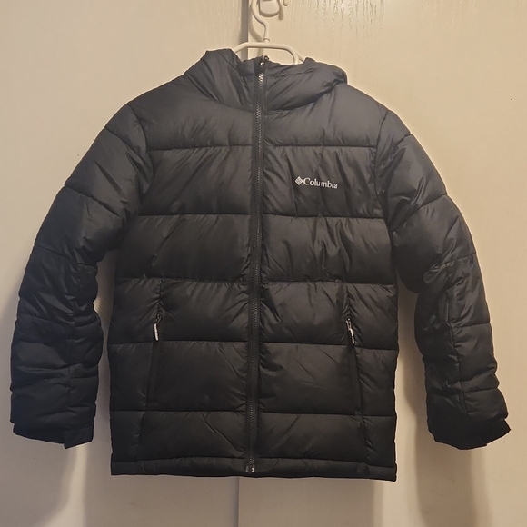 Columbia Kids Puffer Jacket in Black - Picture 1 of 4